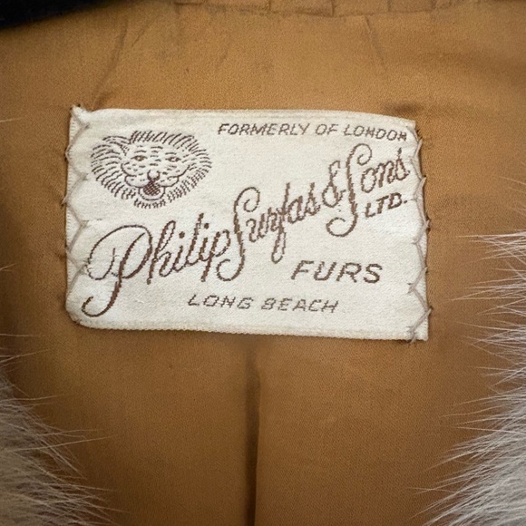 Vintage fox fur coat - Philip Surfas & Sons Ltd - real fur- genuine fur (S)? - Picture 11 of 11